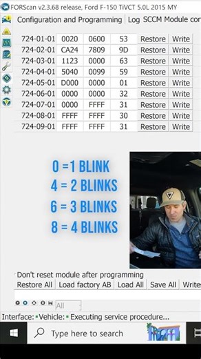 Lane Change Assist Duration - FORScan
