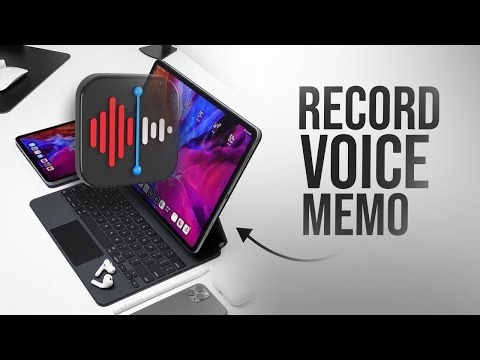 How to Record Voice Memo on an iPad (tutorial)