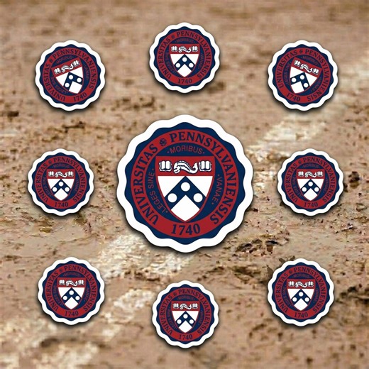 Vintage Academic Seal Sticker Retro University Style Badge Vinyl Decal - Etsy