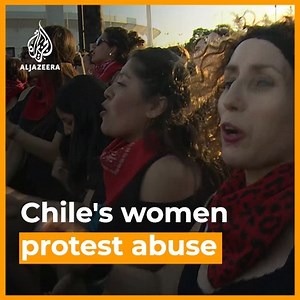 35K views · 1.1K reactions | “Like most women, I’ve experienced harassment.” The song ‘A Rapist in Your Path’ is being used as an anthem to protest violence against women in Chile. | Al Jazeera English | Facebook