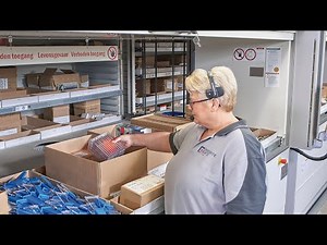 Maximum picking performance: Pick-by-Voice with the Hänel Lean-Lift®