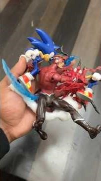 Sonic vs Wally west Flash posing