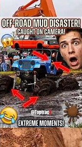 Extreme Off-Road Mud Disasters Caught on Camera 😱💦 #megatruck #mudbogging #expensivefails