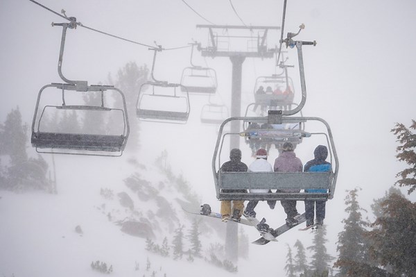 Mammoth Mountain closed after two patrollers caught in avalanche