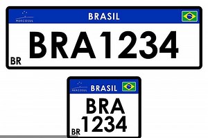 [Hot Item] Brazil Reflective Car License Plate Film With Laser Mark
