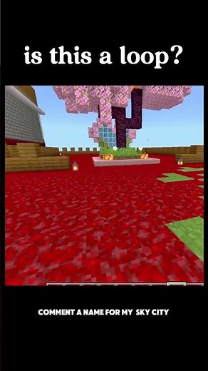 perfect loop hai ? #minecraft #gaming