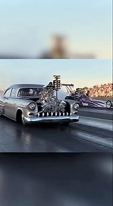 1950 Bel Air vs. Dragster. Who wins?
