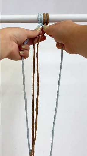 Tutorial: 4 strand braid