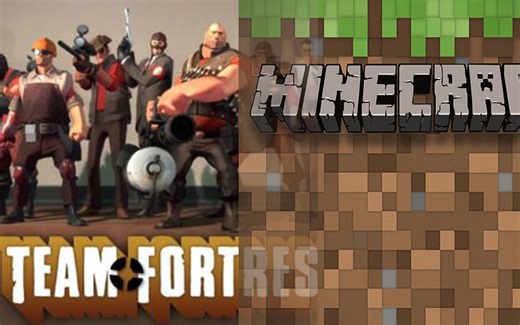 我的世界TF2模组（下集:玩法） 你想在MC里组建一支火箭筒军队吗？