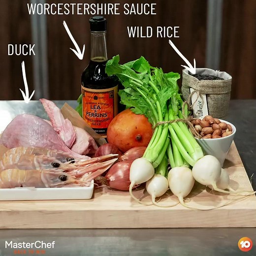This Mystery Box looks too good (and delicious) to be true... so what’s the twist? 🤔 | MasterChef Australia