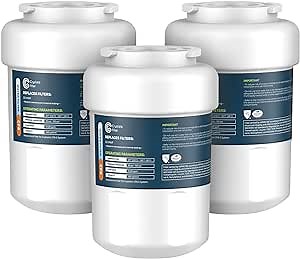 Crystala Filters Water Filter Compatible with MWF SmartWater, MWFA, MWFP, GWF, GWFA, Kenmore 9991, 46-9991, HDX FMG-1, WFC1201 (3 Pack)