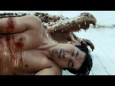 Trapped in a Pool with a Deadly Crocodile | Crocodile movie