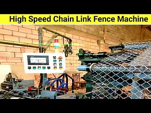 Fully Automatic Chain Link Machine, Automatic Chain link Fence Machine , Wiremesh Machine , GI Wire
