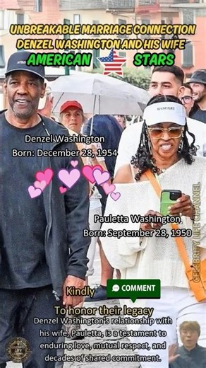 Denzel Washington and His Wife: A Strong Bond of Love and Partnership in Hollywood and Life