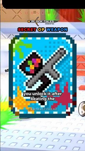 How To Use The Paintball Gun In Block Tales #roblox