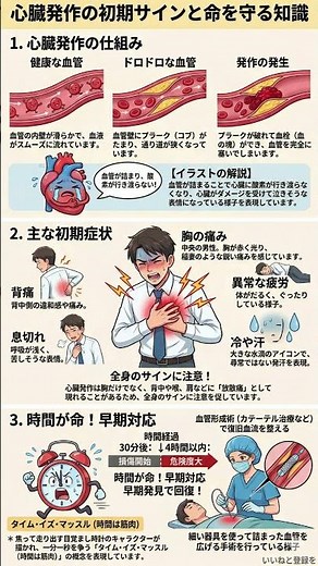 【心臓発作】放置すれば死に直結！絶対に無視してはいけない「5つの初期サイン」と命を救うタイムリミット