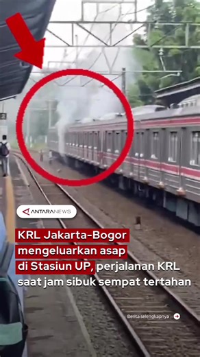 KRL Jakarta-Bogor Berasap: Insiden Jam Pulang Kerja
