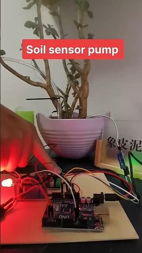 🌱Arduino Smart Plant Watering System | Automatic Irrigation Project | DIY Smart Farming 💧#viralvideo