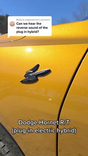 Exploring the Reverse Sound of Dodge Hornet R/T PHEV | Car Enthusiast