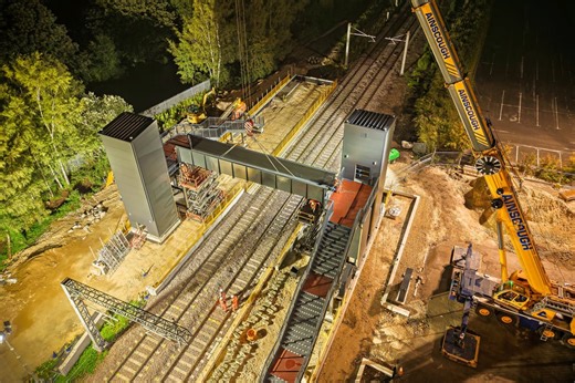 New station taking shape as £10 million development approaches completion