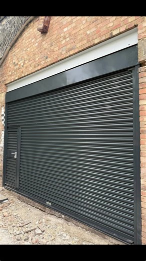 Roller Shutter Install with Wicket Door — SE5 Arch Revamp