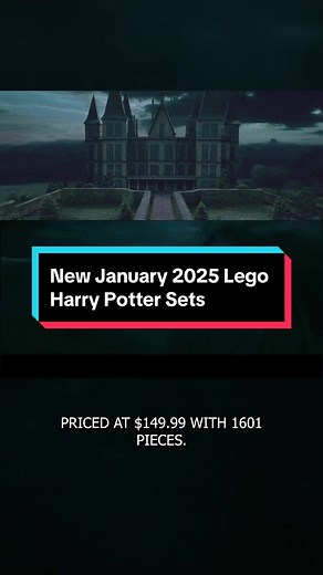 New LEGO Harry Potter Sets Arriving January 2025!✨
