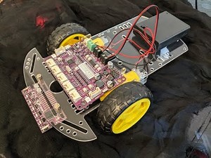Maker Pi RP2040 Two-Wheel Robot Car