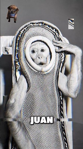 El mono argentino que sobrevivió al espacio🐒 🚀✨ #universo #astronomia #curiosidades #ciencia #nasa