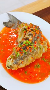 Sweet & Sour Fish Recipe! #sweetandsourfish #fishrecipes #sweetandsour #chinesefood #chineserecipe Printable Recipe: https://cicili.tv/sweet-and-sour-fish-recipe/ Serves: 2 Prep Time: 30 minutes Cook Time: 10 minutes For the fish: 3 pounds whole white bass, cleaned, or replaced with others 2 tablespoons rice wine 1/8 teaspoon of salt 8 slices ginger 2 stalks scallions 1/4 cup cornstarch, for coating 4 cups oil, for frying For the batter: 1 ½ cups cornstarch, or other starch Pinch of salt 1 teasp