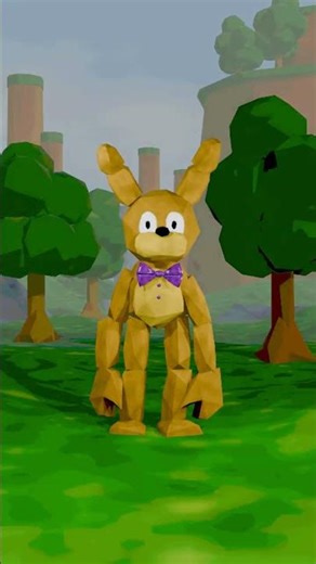SpringBonnie animation Freddy Fazbear 64 [FNAF/VHS] #fnaf #fnafvhs #horror #animation