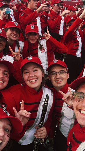 NC State University on Instagram: "Our favorite game day soundtrack. 🐺🎶🥁 Follow along with Bri and get a behind-the-scenes look at a @packfootball game day as a member of the Power Sound of the South. 👏"
