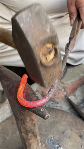 Handmade Fire Brigade Ladder Hook 🔥 | Made from Iron Rod #shorts