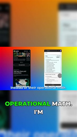 The "hidden" cost of Shopify plans 💸