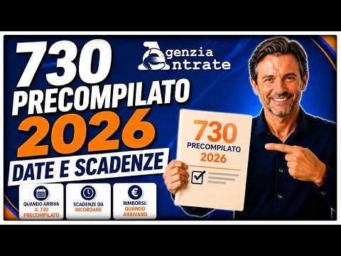 730 Precompilato 2026 🚨 Da Quando è Disponibile e Tutte le Date da Sapere (Scadenze + Rimborsi)