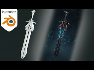 Stylized Fantasy Sword Modeling in Blender | Beginner-Friendly 3D Tutorial