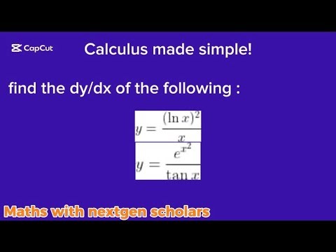 Differentiation Using Quotient and Chain Rule | Solved Examples