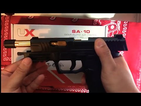 Umarex SA10 CO2 Pistole Review/Schusstest