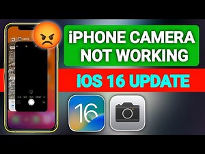 iPhone Camera Not Working iOS 16 ( How To Fix Camera Problem on iPhone iPad After iOS 16 Update )