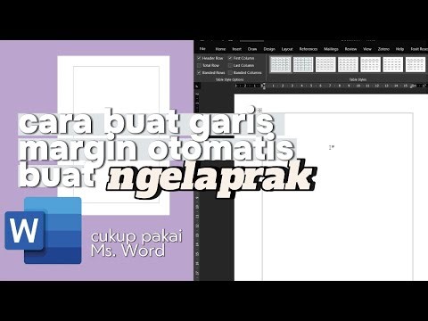 Cara Print Garis Margin sesuai ukuran buat Laprak mahasiswa Kedokteran Hewan #MicanVetStud