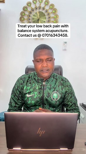 JEPHBOLLY ACUPUNCTURE CLINIC specializes on Balance System Acupuncture, and this can treat your low back pain Li Gan Jian Ying meaning instant result on the table. Call us @ 07016343458.