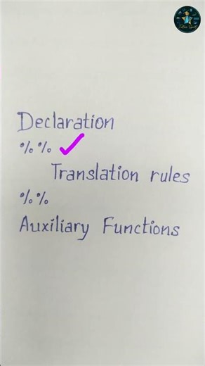 LEX program structure in compiler design #compilerdesign #shorts #cse #education #semesterexams