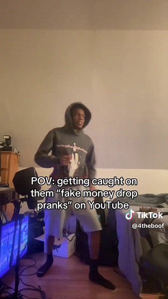 Getting Caught in Fake Money Drop Pranks