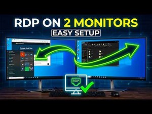 How to Use Multiple Monitors with Remote Desktop Connection (RDP)