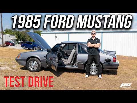 *SOLD* 1985 Ford Mustang GT Test Drive 5.0 - 5 Speed - 49K Miles