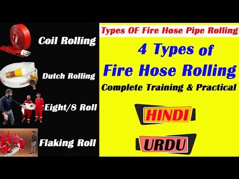 How many types of Fire Hose Rolling || Types of Fire Hose Rolling || Complete Training- HSE TRAINING