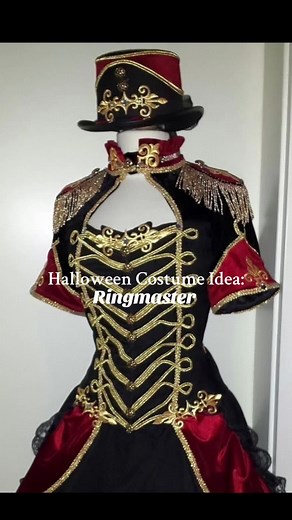 Halloween costume idea: ringmaster #fyp #foryou #halloween #halloweencostume #ringmaster #circus #halloweenlook #costume #costumeideas #girlycostumes #halloweenlook