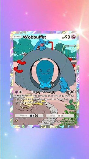 Wobbuffet Full Art! Pokemon TCG Pocket