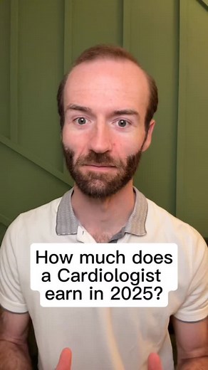 salaryDr | How much does a cardiologist make in 2025? #cardiology #physicians #doctors #salarydr #medschool #cardiologist | Instagram