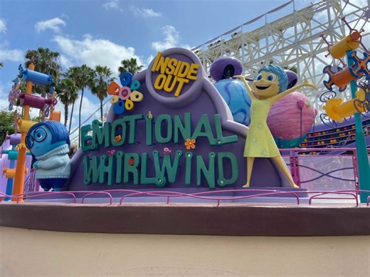 Inside Out Emotional Whirlwind Closed for Refurbishment at Disneyland Resort - WDWNT
