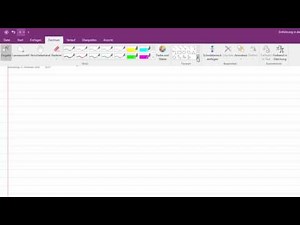 Cornell - Methode mit Microsoft OneNote